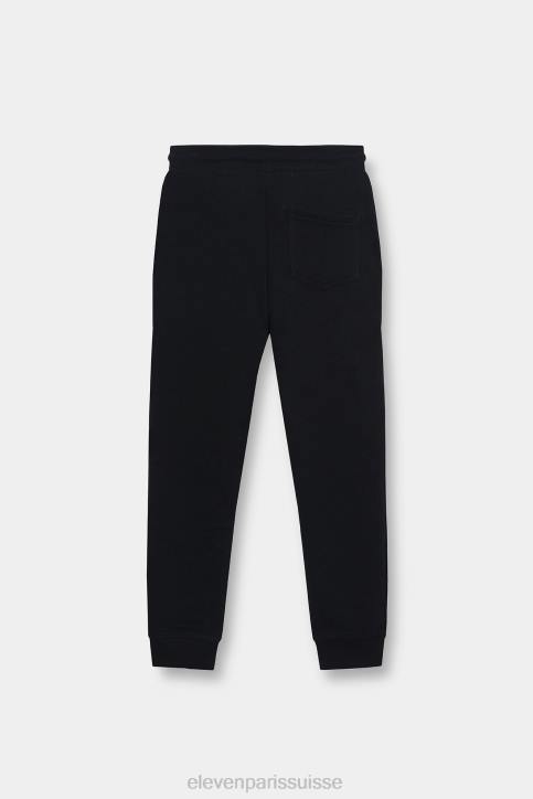 Eleven Paris baffie noir enfants F6Z2195 vêtements