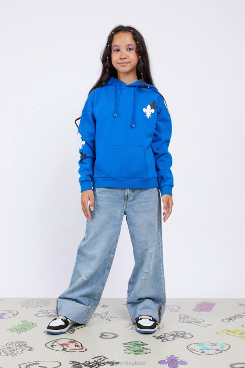 Eleven Paris Bristol bleu royal enfants F6Z2218 vêtements