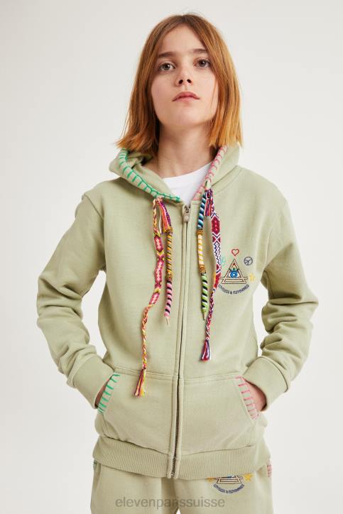 Eleven Paris belfort kiwi transpirer peu sans amour enfants F6Z2232 vêtements