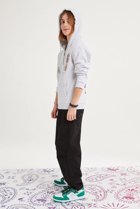 Eleven Paris lavega gris clair mélangé enfants F6Z2245 vêtements