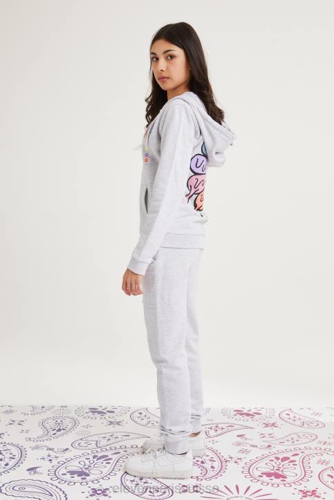 Eleven Paris lavega gris clair mélangé enfants F6Z2245 vêtements