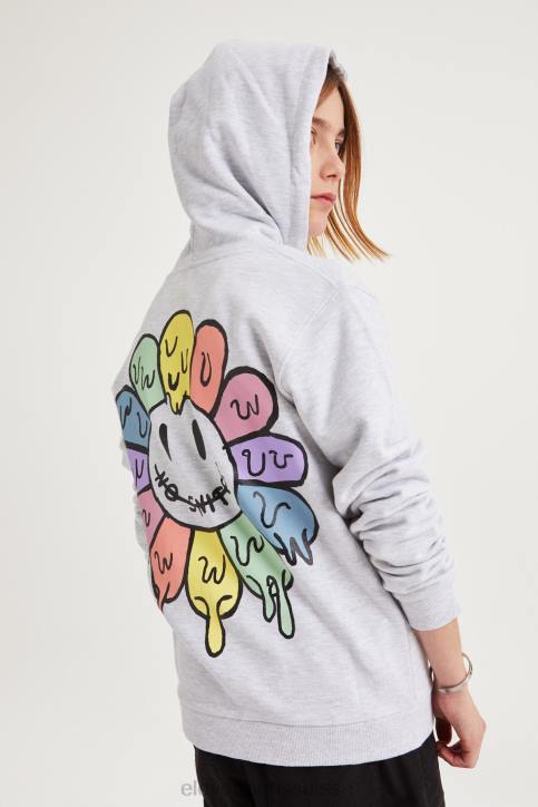 Eleven Paris lavega gris clair mélangé enfants F6Z2245 vêtements