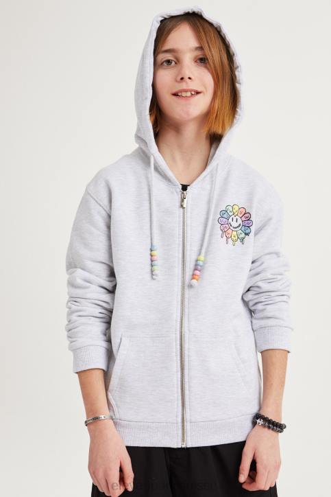 Eleven Paris lavega gris clair mélangé enfants F6Z2245 vêtements