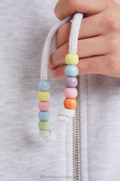 Eleven Paris lavega gris clair mélangé enfants F6Z2245 vêtements