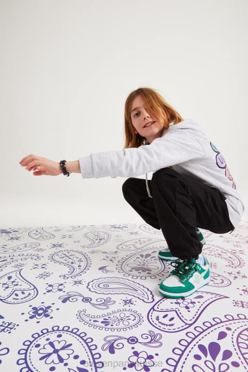 Eleven Paris lavega gris clair mélangé enfants F6Z2245 vêtements