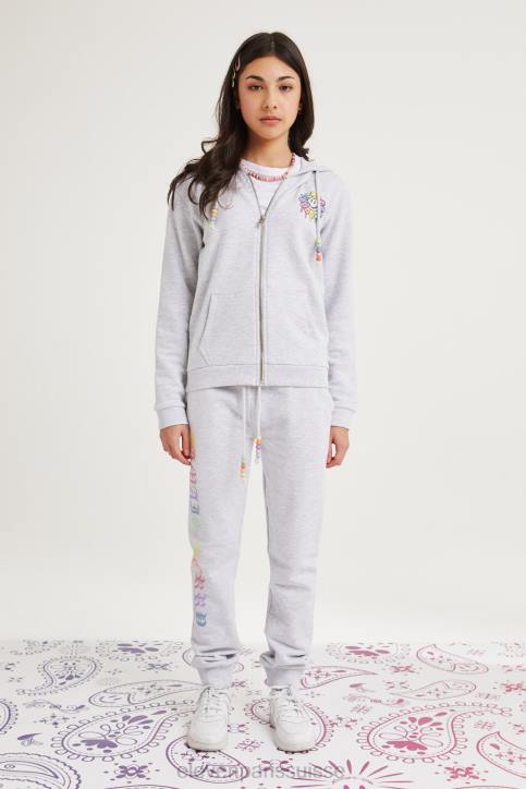 Eleven Paris lavega gris clair mélangé enfants F6Z2245 vêtements