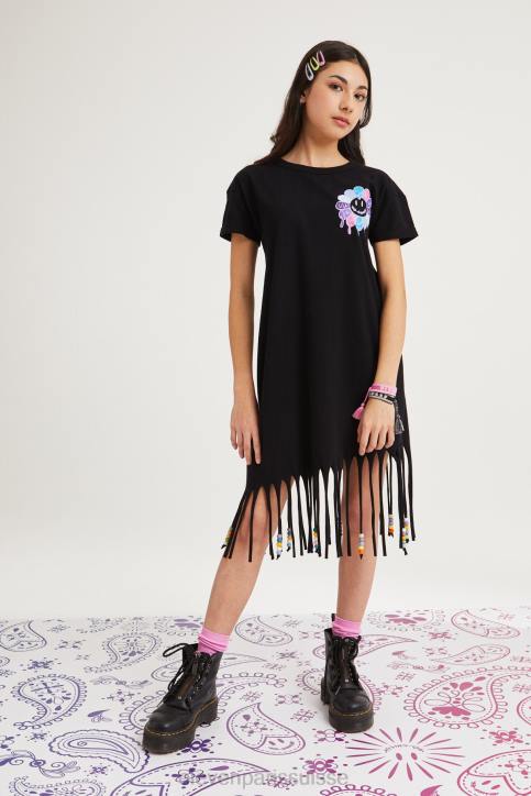 Eleven Paris Lanta noir enfants F6Z2243 vêtements