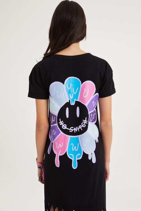 Eleven Paris Lanta noir enfants F6Z2243 vêtements