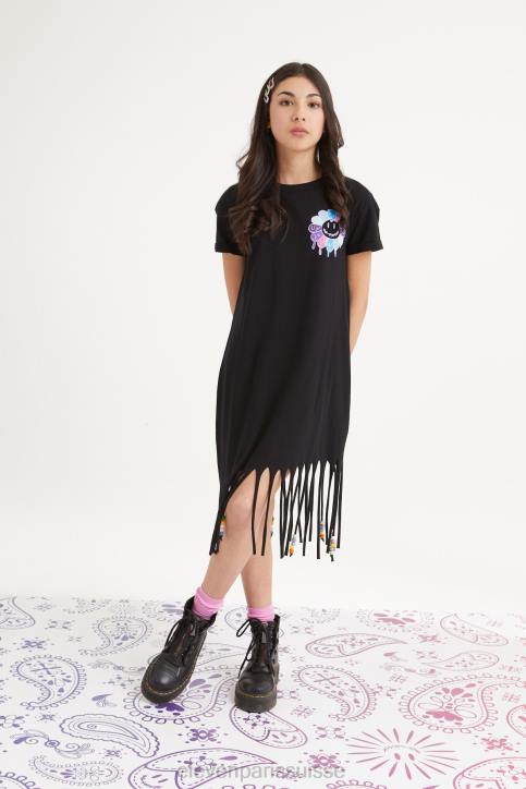 Eleven Paris Lanta noir enfants F6Z2243 vêtements