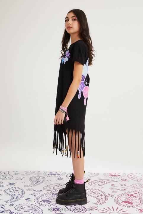 Eleven Paris Lanta noir enfants F6Z2243 vêtements