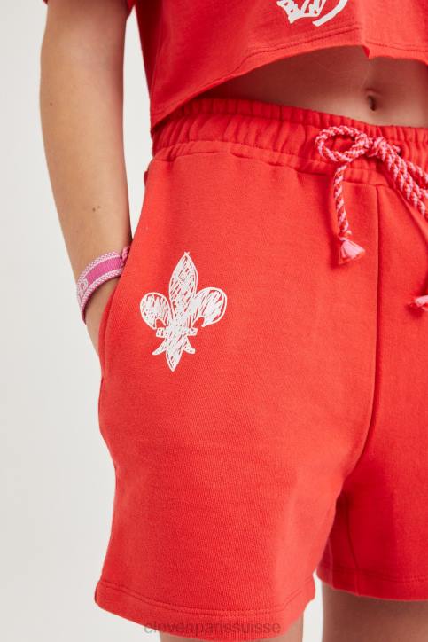 Eleven Paris Larusso rouge coquelicot enfants F6Z2199 vêtements