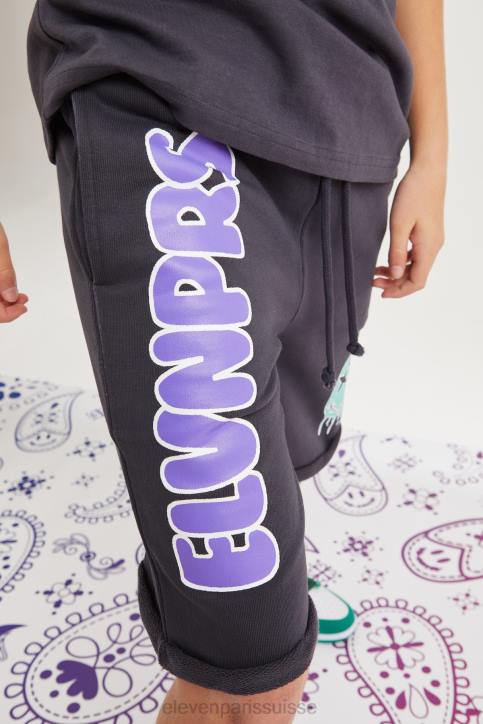 Eleven Paris Loukas noir délavé enfants F6Z2210 vêtements