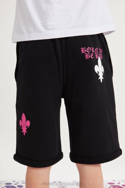 Eleven Paris bernexnouveau noir enfants F6Z2240 vêtements