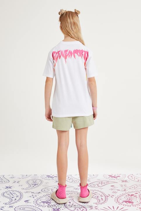 Eleven Paris Lique blanche enfants F6Z2200 vêtements