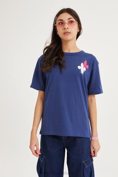 Eleven Paris bleu barque enfants F6Z2223 vêtements