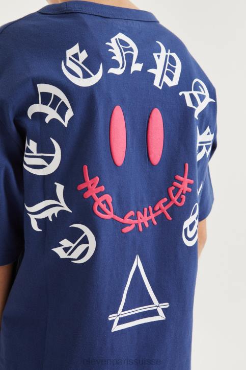 Eleven Paris bleu barque enfants F6Z2223 vêtements