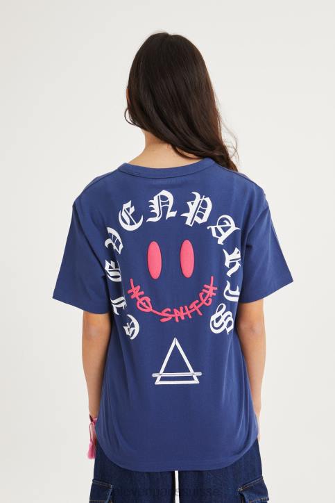 Eleven Paris bleu barque enfants F6Z2223 vêtements