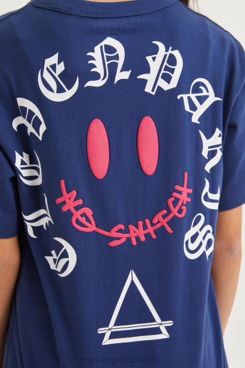 Eleven Paris bleu barque enfants F6Z2223 vêtements