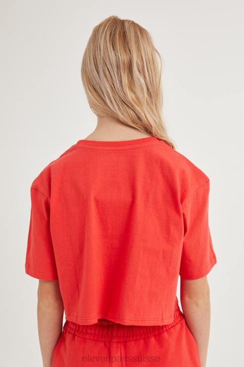 Eleven Paris coquelicot latina rouge enfants F6Z2198 vêtements