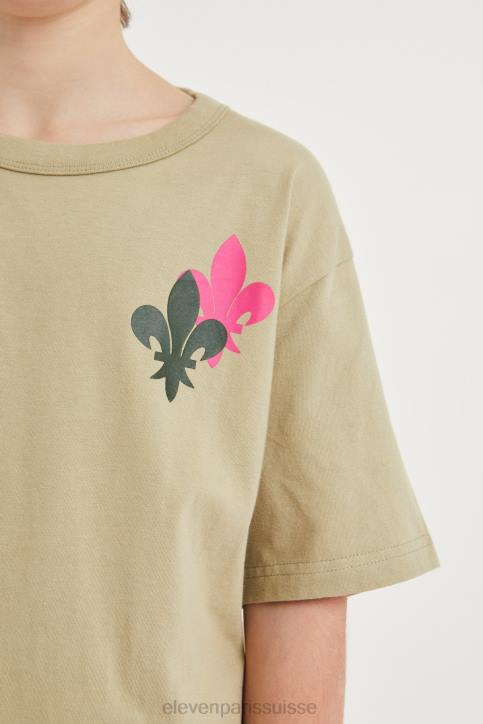 Eleven Paris kiwi barré enfants F6Z2231 vêtements