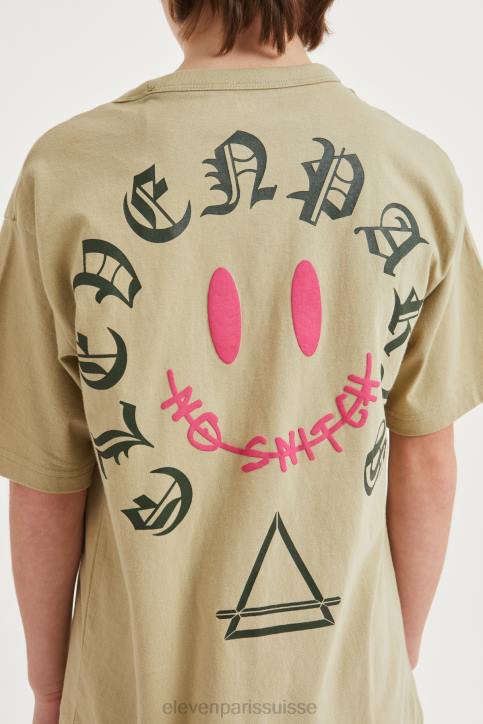 Eleven Paris kiwi barré enfants F6Z2231 vêtements