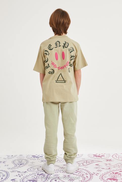 Eleven Paris kiwi barré enfants F6Z2231 vêtements