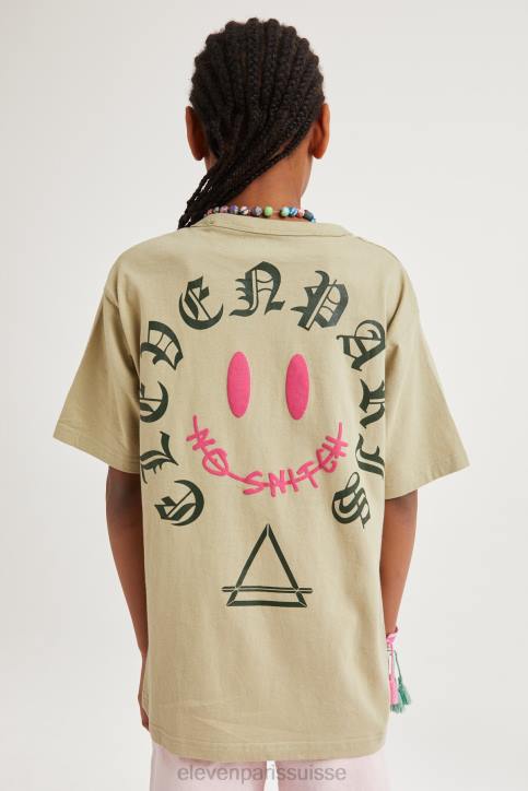 Eleven Paris kiwi barré enfants F6Z2231 vêtements