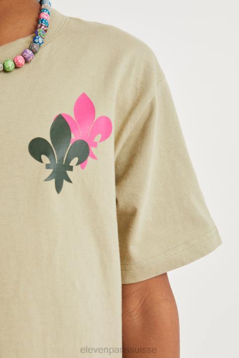 Eleven Paris kiwi barré enfants F6Z2231 vêtements