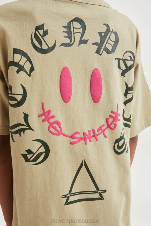 Eleven Paris kiwi barré enfants F6Z2231 vêtements