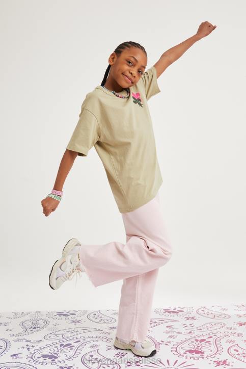 Eleven Paris kiwi barré enfants F6Z2231 vêtements