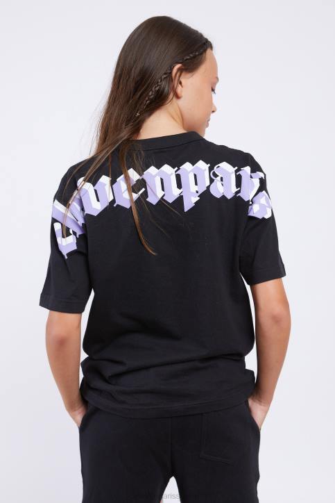 Eleven Paris tee shirt bajus noir enfants F6Z2208 vêtements