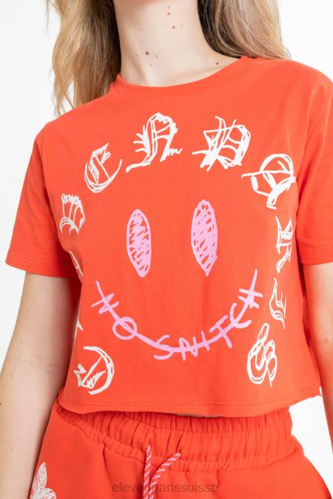 Eleven Paris lolita rouge femmes F6Z2170 vêtements