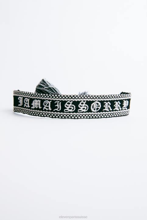 Eleven Paris myrtille noire Hommes F6Z291 accessoires