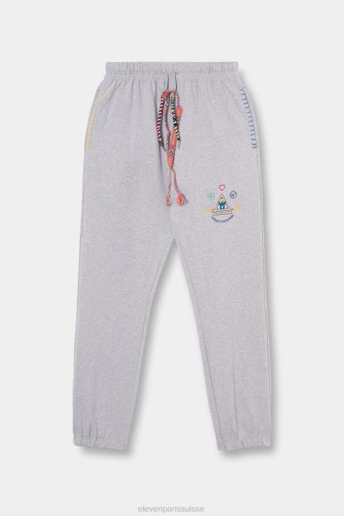 Eleven Paris mihai gris Hommes F6Z2146 vêtements