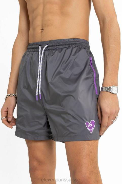 Eleven Paris Libby noir délavé Hommes F6Z2124 vêtements