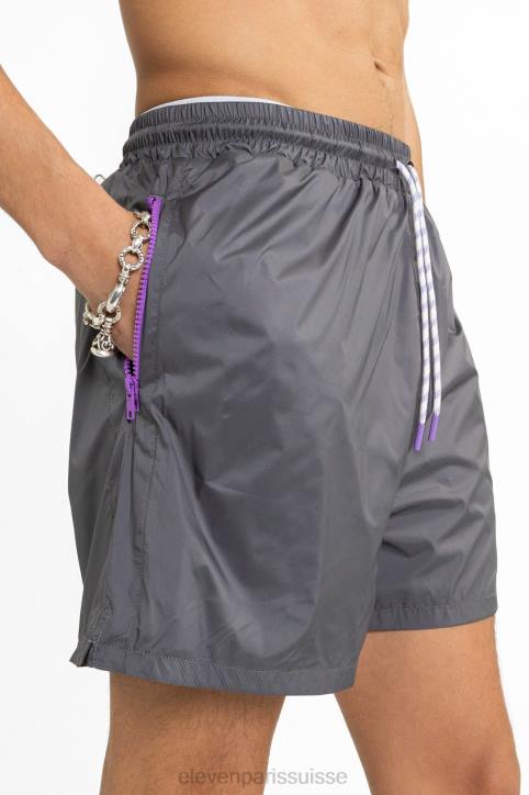 Eleven Paris Libby noir délavé Hommes F6Z2124 vêtements