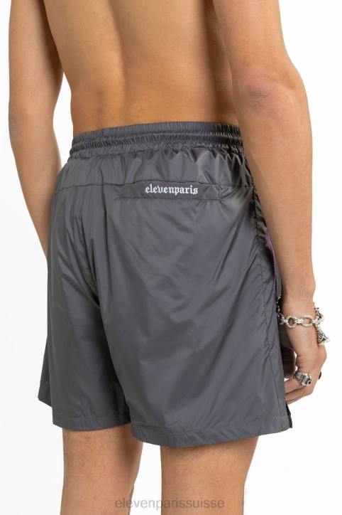 Eleven Paris Libby noir délavé Hommes F6Z2124 vêtements