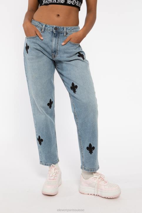 Eleven Paris jean bleu beleo Hommes F6Z2121 vêtements