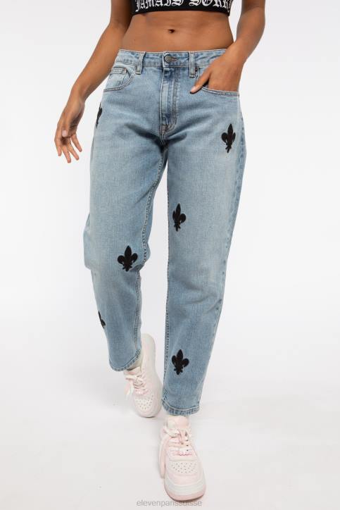 Eleven Paris jean bleu beleo Hommes F6Z2121 vêtements