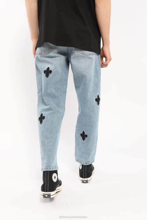 Eleven Paris jean bleu beleo Hommes F6Z2121 vêtements