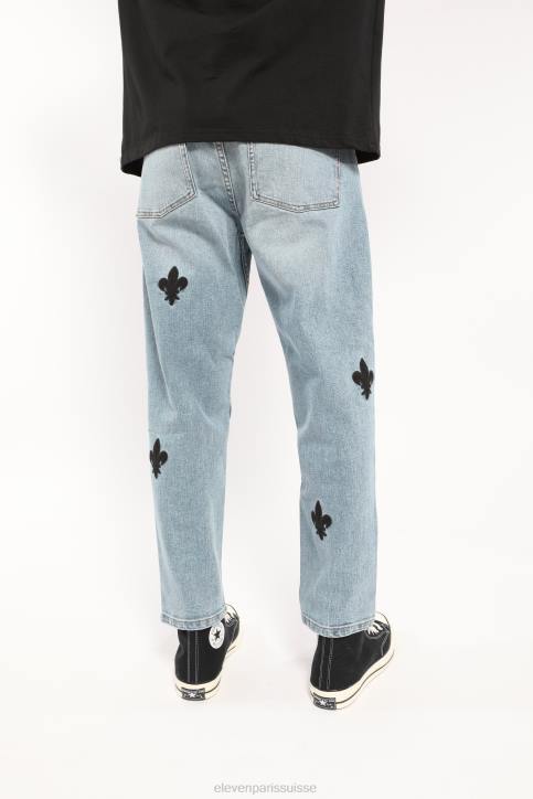 Eleven Paris jean bleu beleo Hommes F6Z2121 vêtements