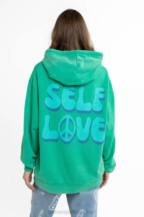 Eleven Paris Lasvegas vert foncé Hommes F6Z267 vêtements