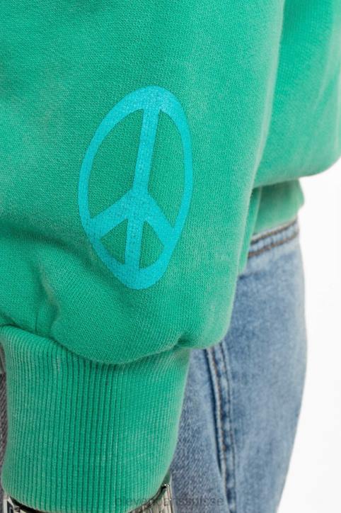 Eleven Paris Lasvegas vert foncé Hommes F6Z267 vêtements