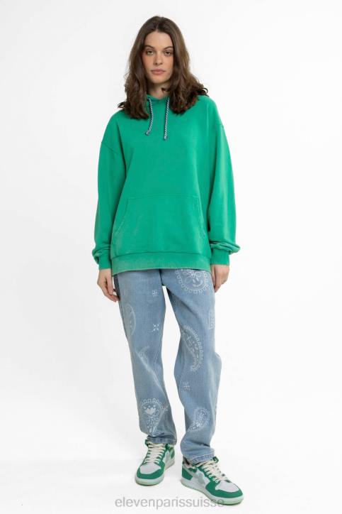 Eleven Paris Lasvegas vert foncé Hommes F6Z267 vêtements