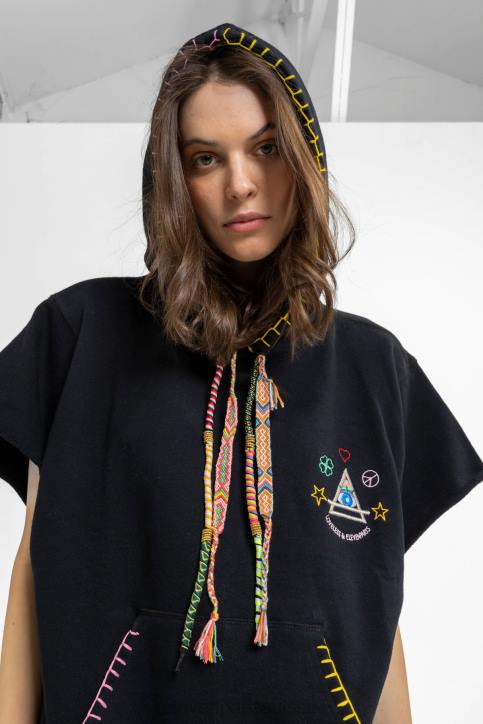 Eleven Paris aimer le noir Hommes F6Z284 vêtements