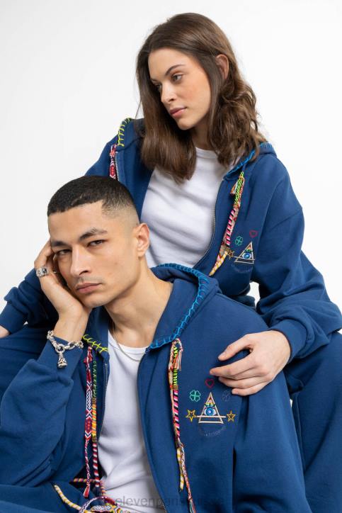 Eleven Paris bleu lune Hommes F6Z211 vêtements