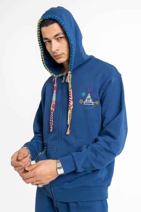 Eleven Paris bleu lune Hommes F6Z211 vêtements