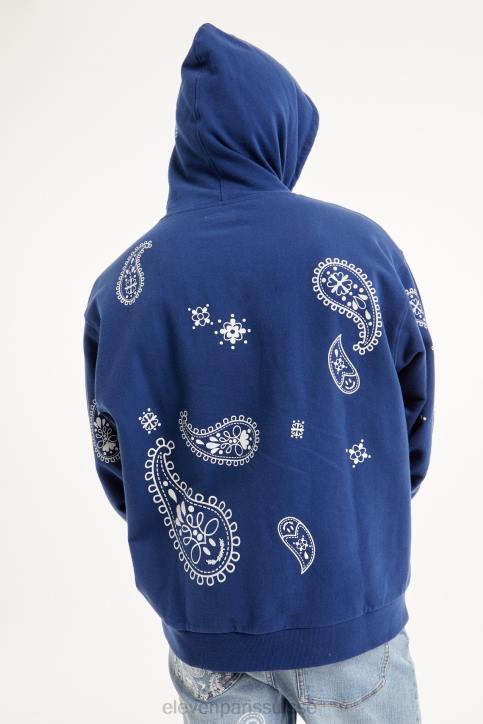 Eleven Paris bleu paresseux Hommes F6Z240 vêtements