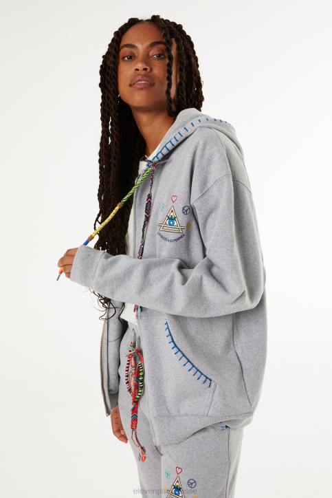 Eleven Paris gris lune Hommes F6Z2145 vêtements