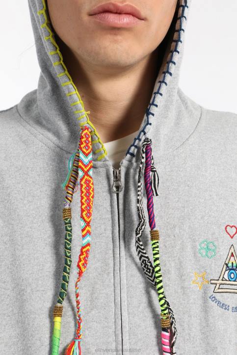 Eleven Paris gris lune Hommes F6Z2145 vêtements